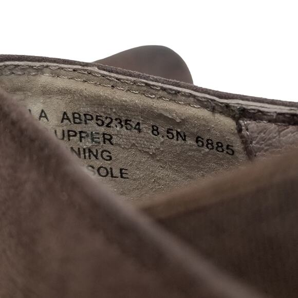 Abeo Shoes Brown Slip On Comfort Shoe Bio System Portola Size 8.5 N - Picture 10 of 12